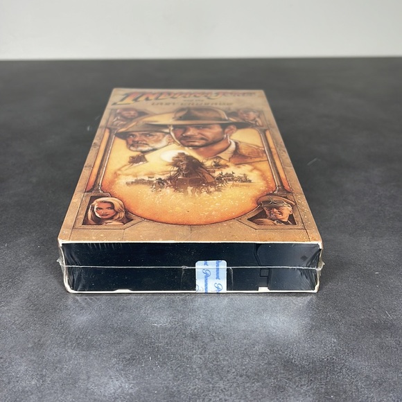 Indiana Jones and the Last Crusade VHS 1989 Paramount Watermarks New Sealed - Picture 6 of 7